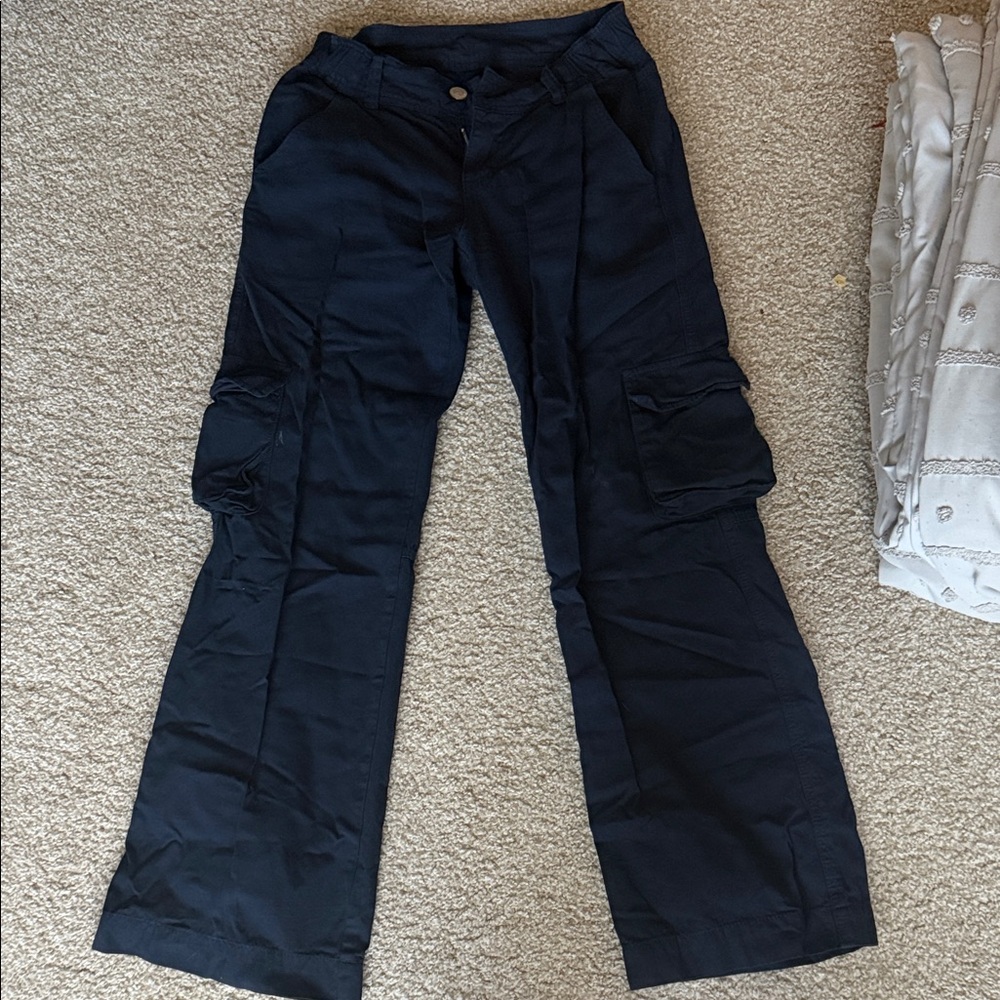 J. Galt Dark Blue Cargo Pants
